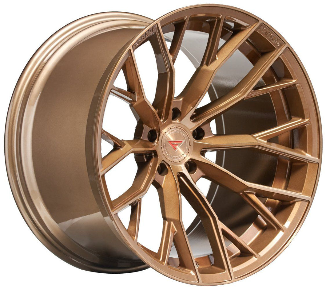 20x12 Ferrada Forge-8 FR9 Brushed Cobre (Deep Concave) (Rotary