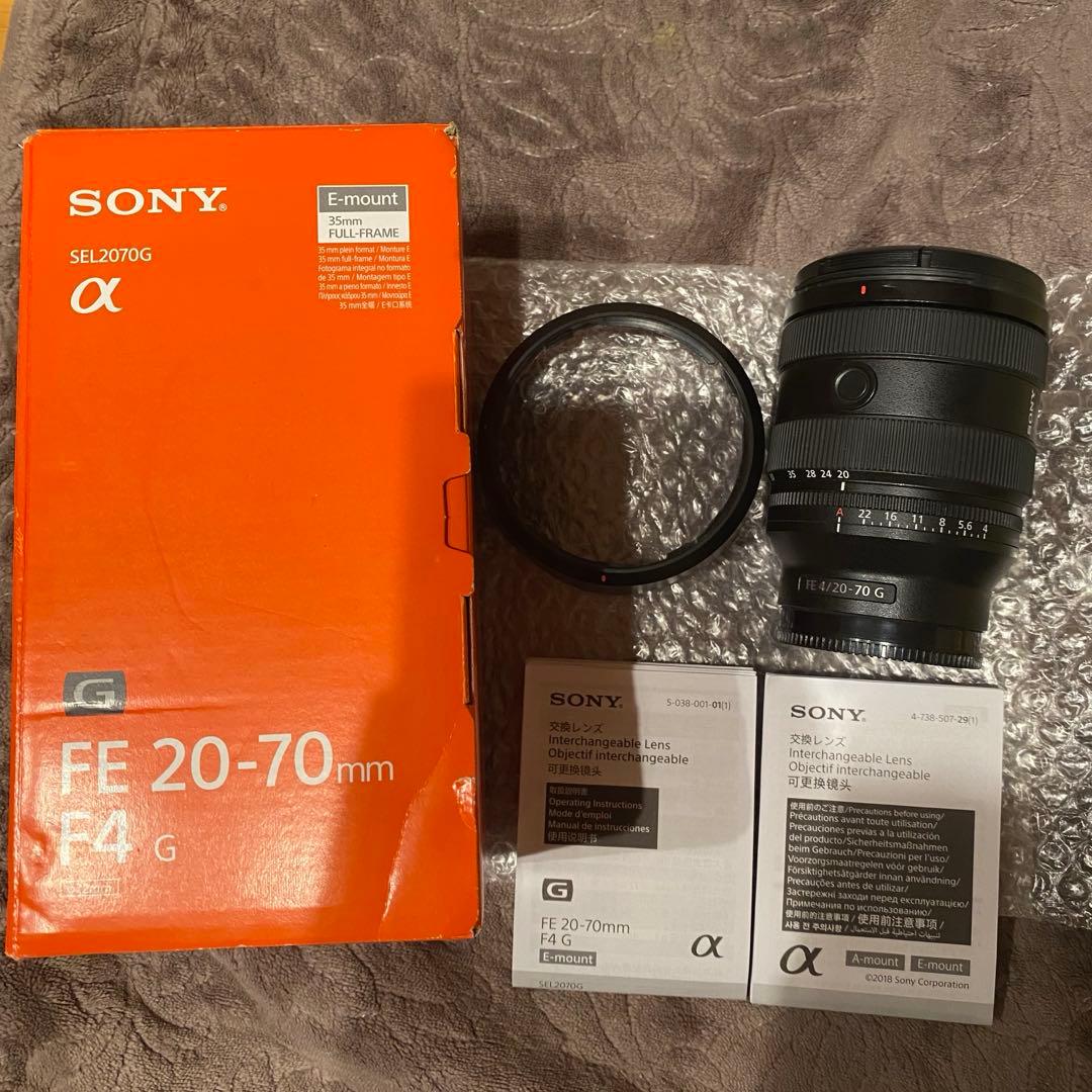 【美品】SONY SEL2070G FE 20-70mm F4 G Sony FE 20-70mm F4 G Compact Standard Zoom Lens - SEL2070G