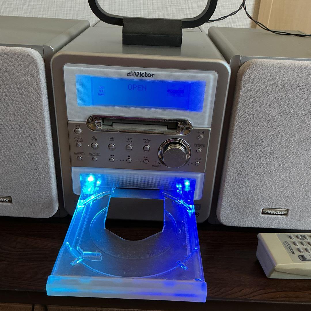 Victor UX-Q1 CD・MDコンポ ジャンク - メルカリ