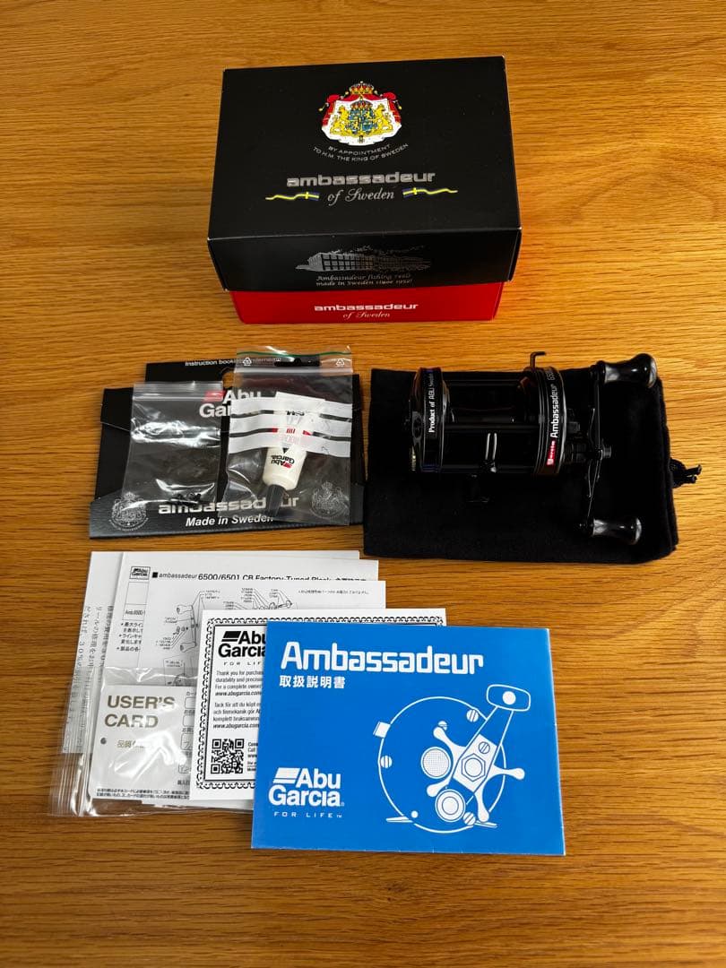 リール Ambassadeur 6501CB FACTORY TUNED BLACK ABU GARCIA Ambassadeur 6501CB Factory Tuned #Green Reels buy at
