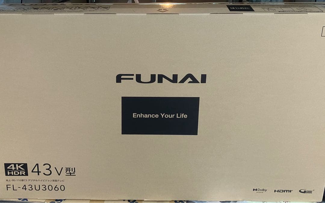 FUNAI 4K HDR 43V型液晶テレビ FL-43U3060 slide01.jpg