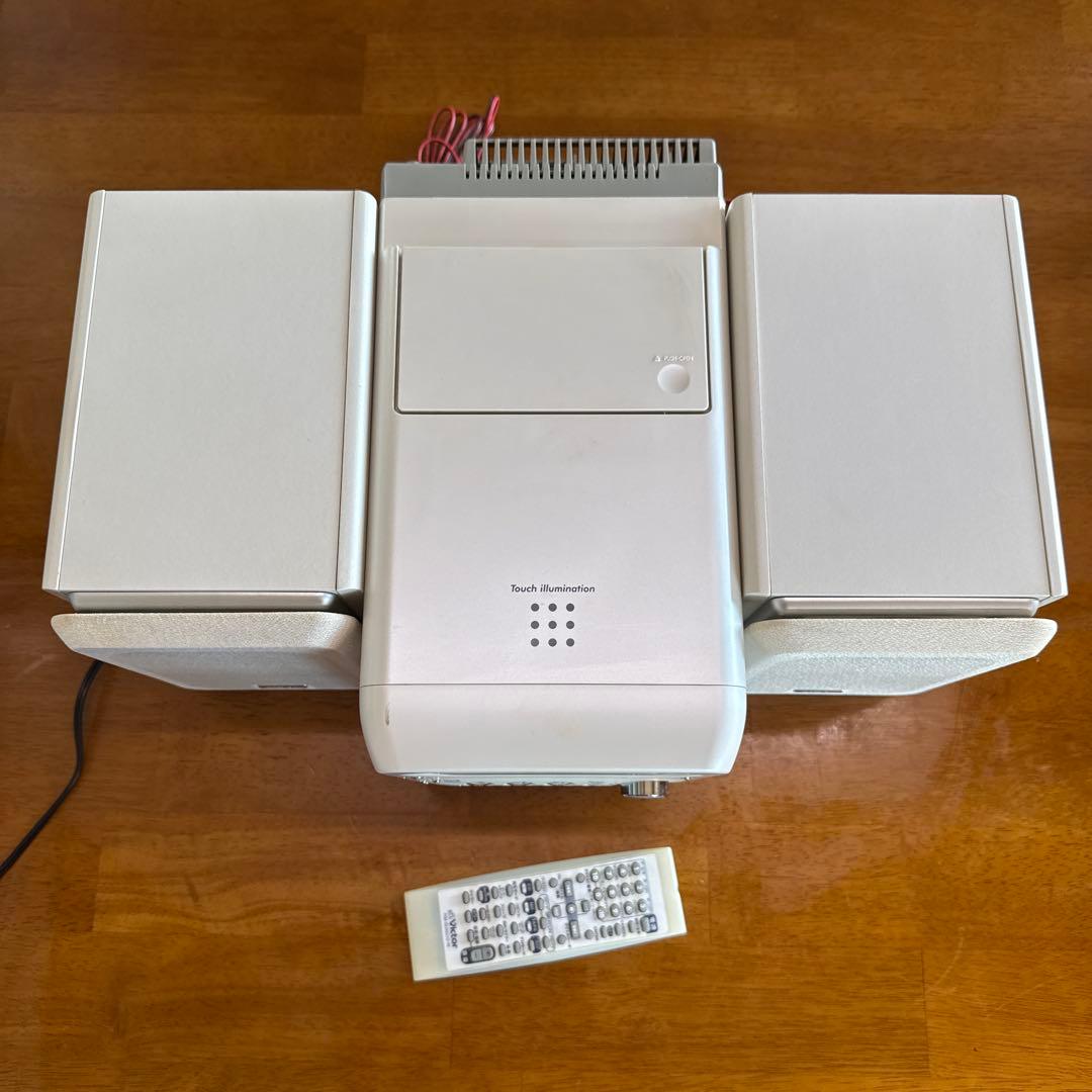 Victorコンポ CA−UX Q10−W CD・MD・カセットデッキ ホワイト - メルカリ